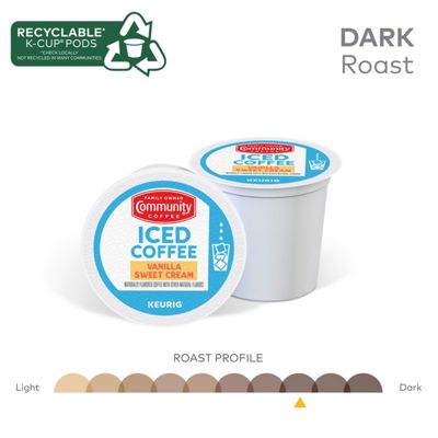 Keurig K-Cup Coffee Iced Vanilla Sweet Cream Coffee - Image 5