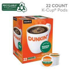 Alternative view of Keurig K-Cup Coffee Dunkin' Decaf Coffee