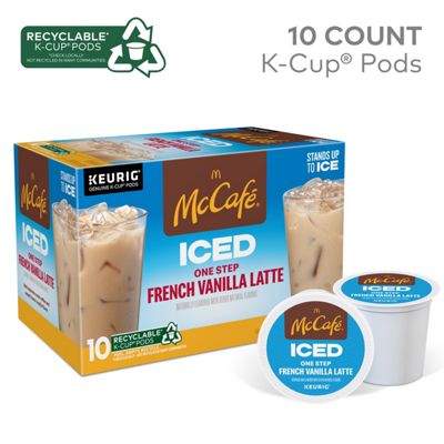 Keurig K-Cup Coffee ICED French Vanilla Latte - Image 2