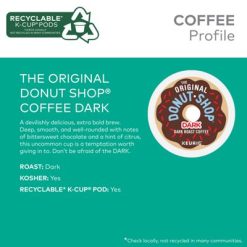 Alternative view of Keurig K-Cup Coffee Donut Shop Dark Coffee