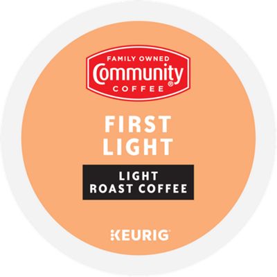 Keurig K-Cup Coffee Community Coffee First Light