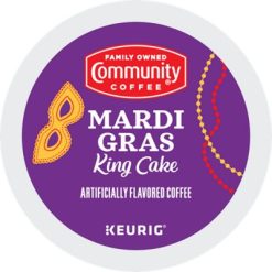 Keurig K-Cup Coffee Mardi Gras King Cake Coffee