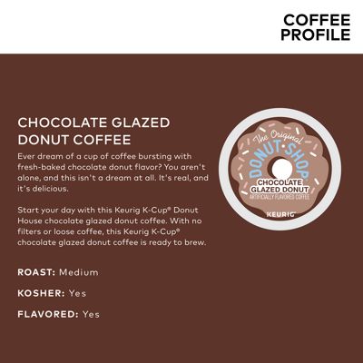 Keurig K-Cup Coffee Chocolate Glazed Donut Coffee - Image 5