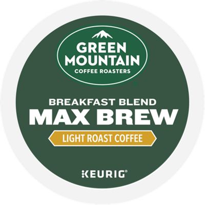 Keurig K-Cup Coffee Breakfast Blend Max Brew Coffee