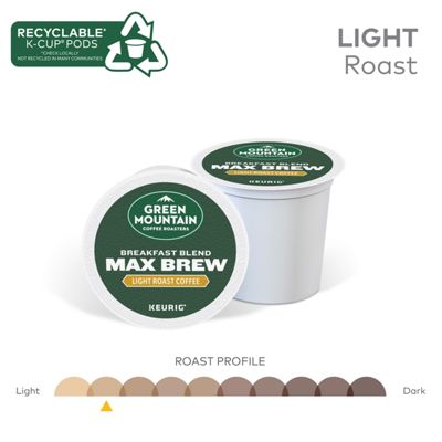 Keurig K-Cup Coffee Breakfast Blend Max Brew Coffee - Image 8