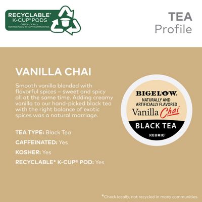 Keurig K-Cup Coffee Vanilla Chai Tea - Image 8