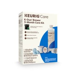 Keurig K-Cup Coffee K-Duo Brewer 3 Month Care Kit