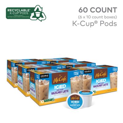 Keurig K-Cup Coffee ICED Hazelnut Latte - Image 3