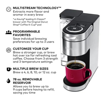 Keurig K-Cup Coffee K-Supreme Plus Single Serve Coffee Maker - Image 2