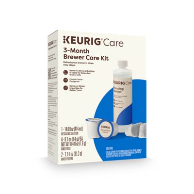 Keurig K-Cup Coffee 3 Month Brewer Care Kit
