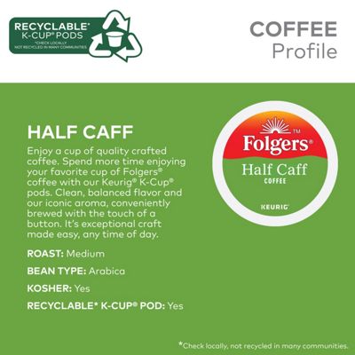 Keurig K-Cup Coffee 1/2 Caff Coffee - Image 4