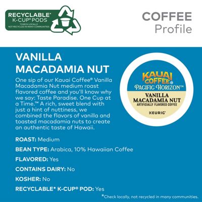 Keurig K-Cup Coffee Vanilla Macadamia Nut Coffee - Image 7
