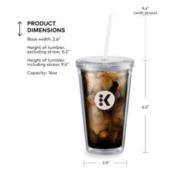 Alternative view of Keurig K-Cup Coffee 16oz BPA Free Plastic Iced Beverage Cup